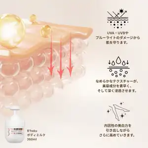 B’HAKU ホワイトニングクリーム 1